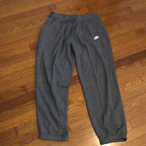 Gray Nike Sweatpants Size Medium